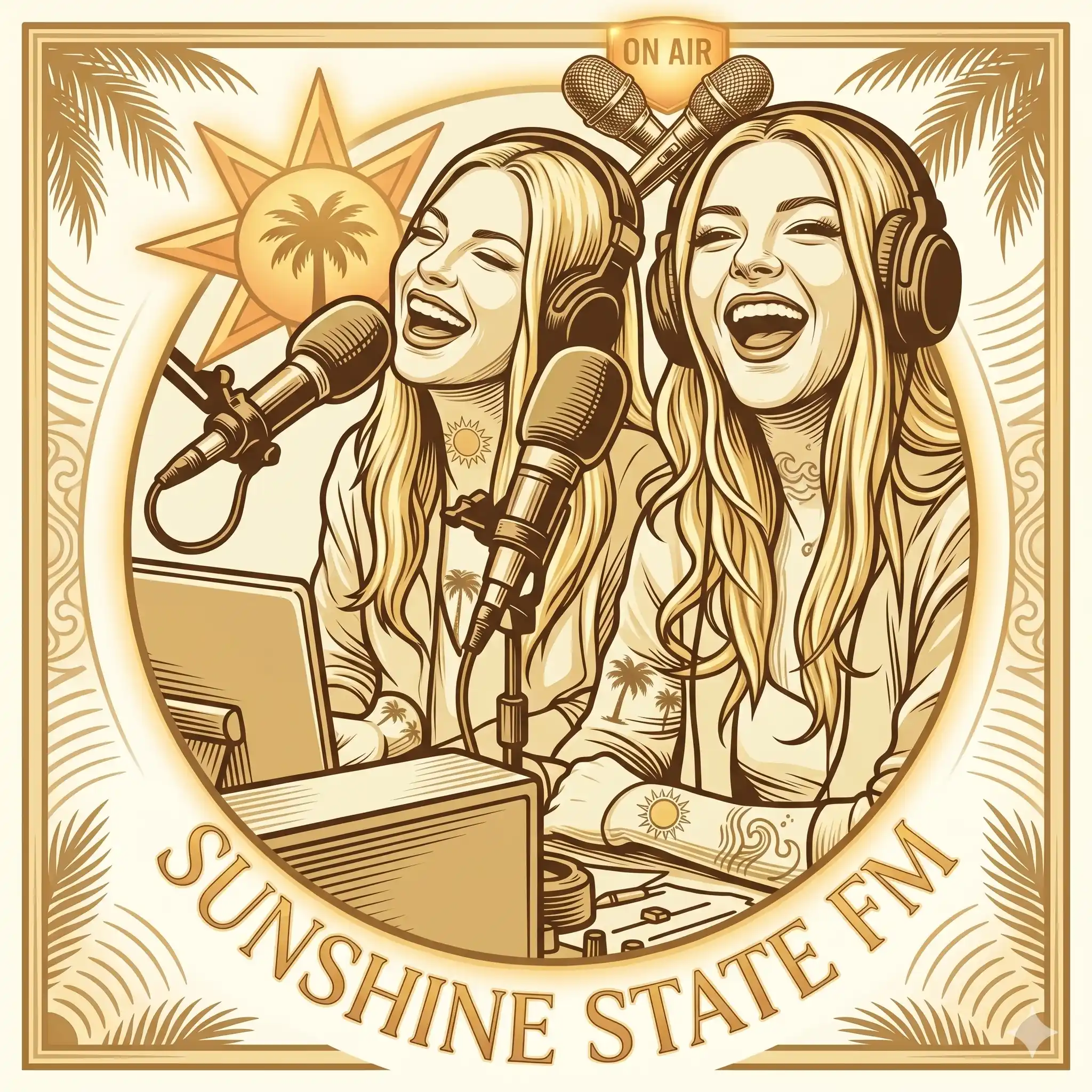 Sunshine State FM2 - Charaktere/Hauptcharaktere/Hirnlosen-Radioschwestern von Rebel Girl FM