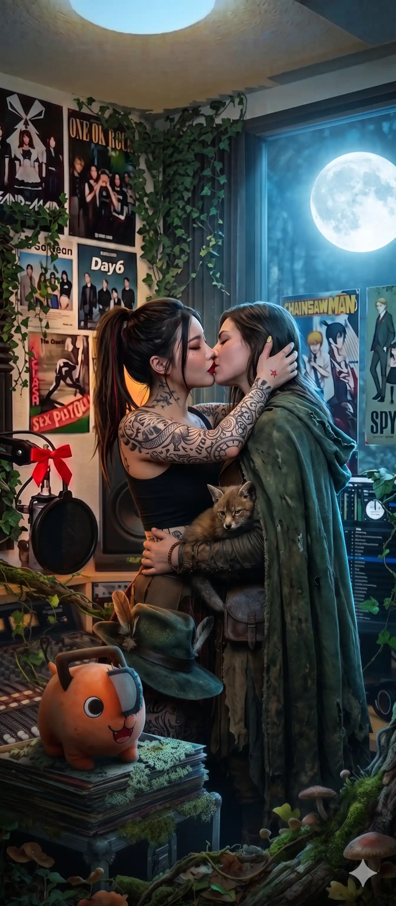 Kleine Hexe und Mei aus der Rebel Girl FM Galerie