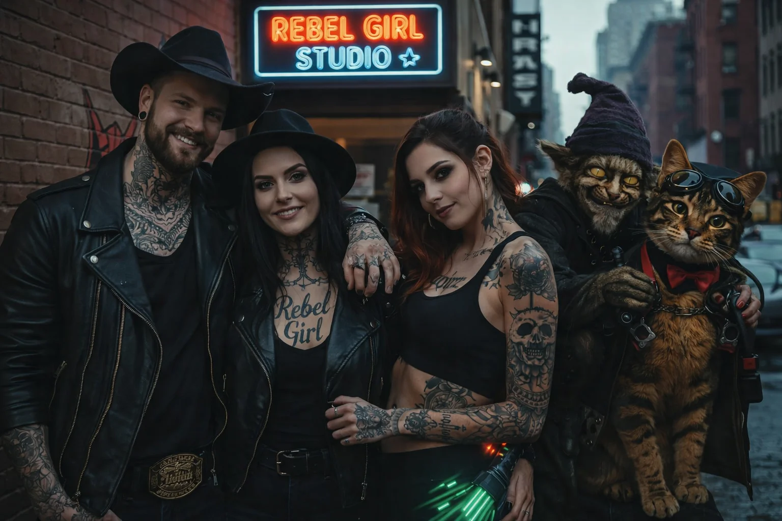 Team 5 aus der Rebel Girl FM Galerie
