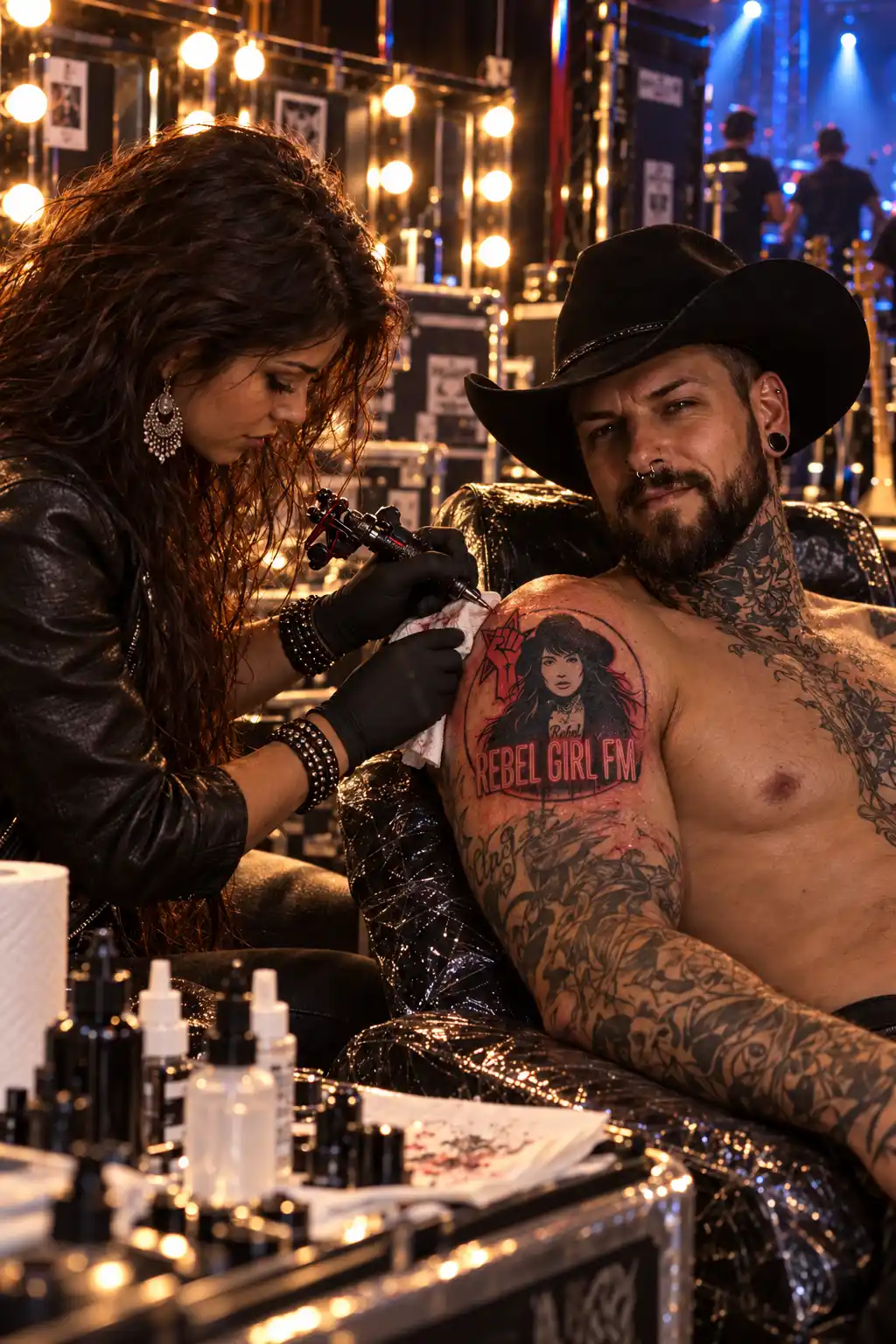 Kira und Shadowman aus der Rebel Girl FM Galerie