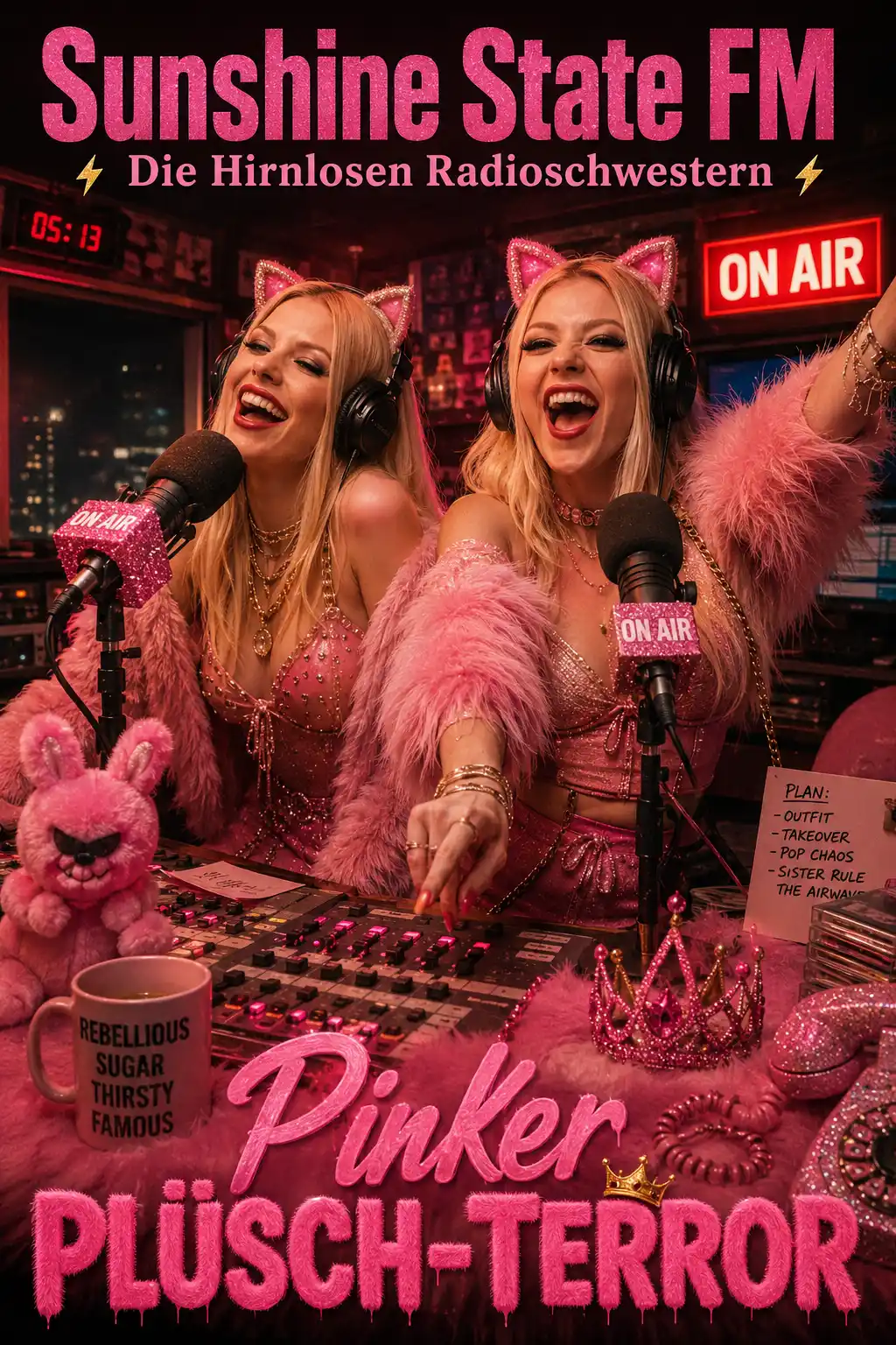 Die Hirnlosen Radioschwestern cover 23 aus der Rebel Girl FM Galerie