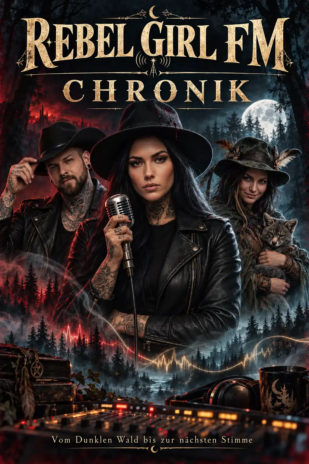 Cover des Buches Rebel Girl FM Chronik